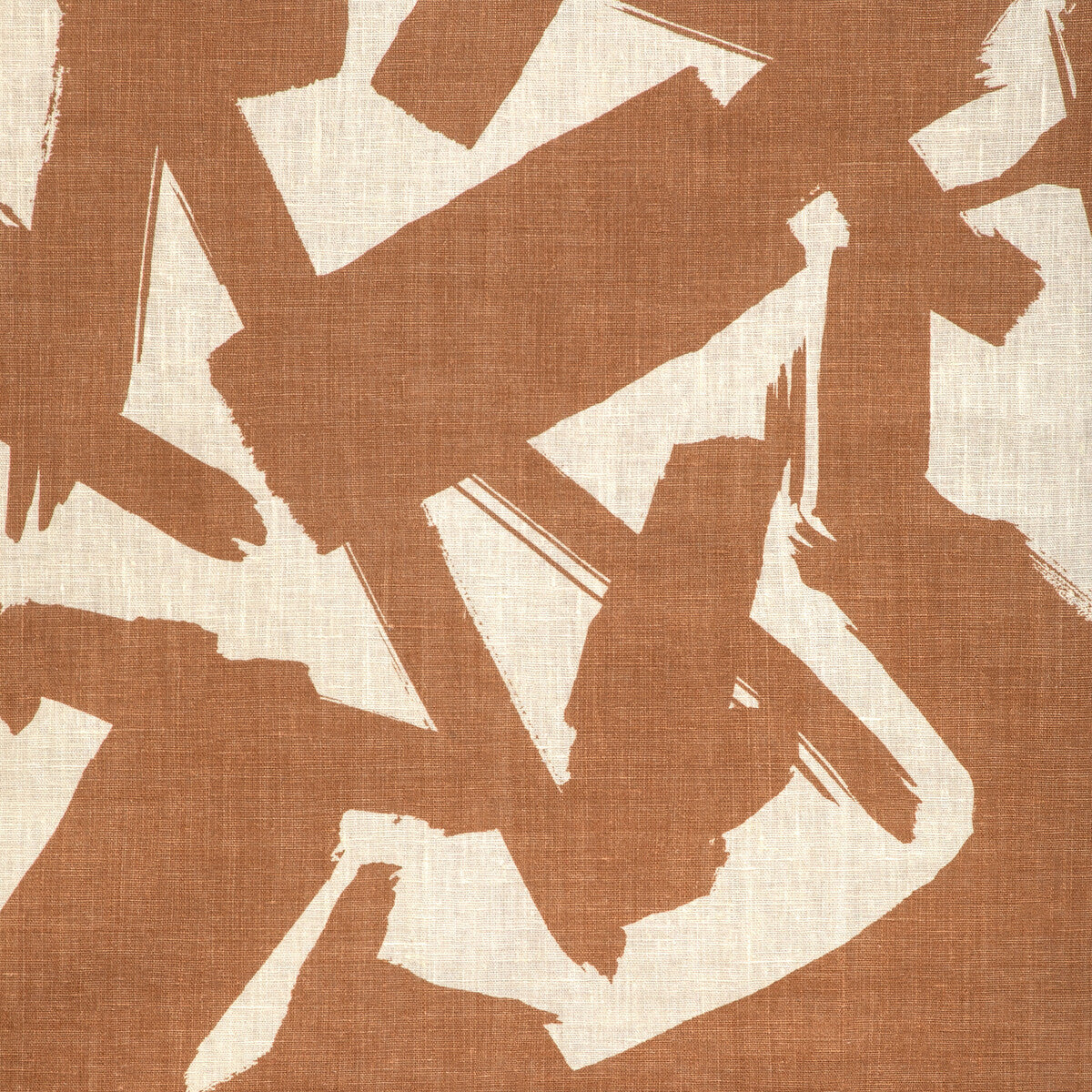KRAVET COUTURE BOLD LINES BOLD LINES.24.0 in CLAY Fabric - A