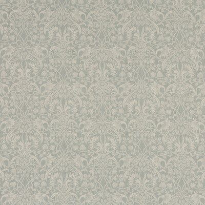 G P & J BAKER BP10620.2.0 FRITILLERIE AQUA Fabric - Eade's Wallpaper