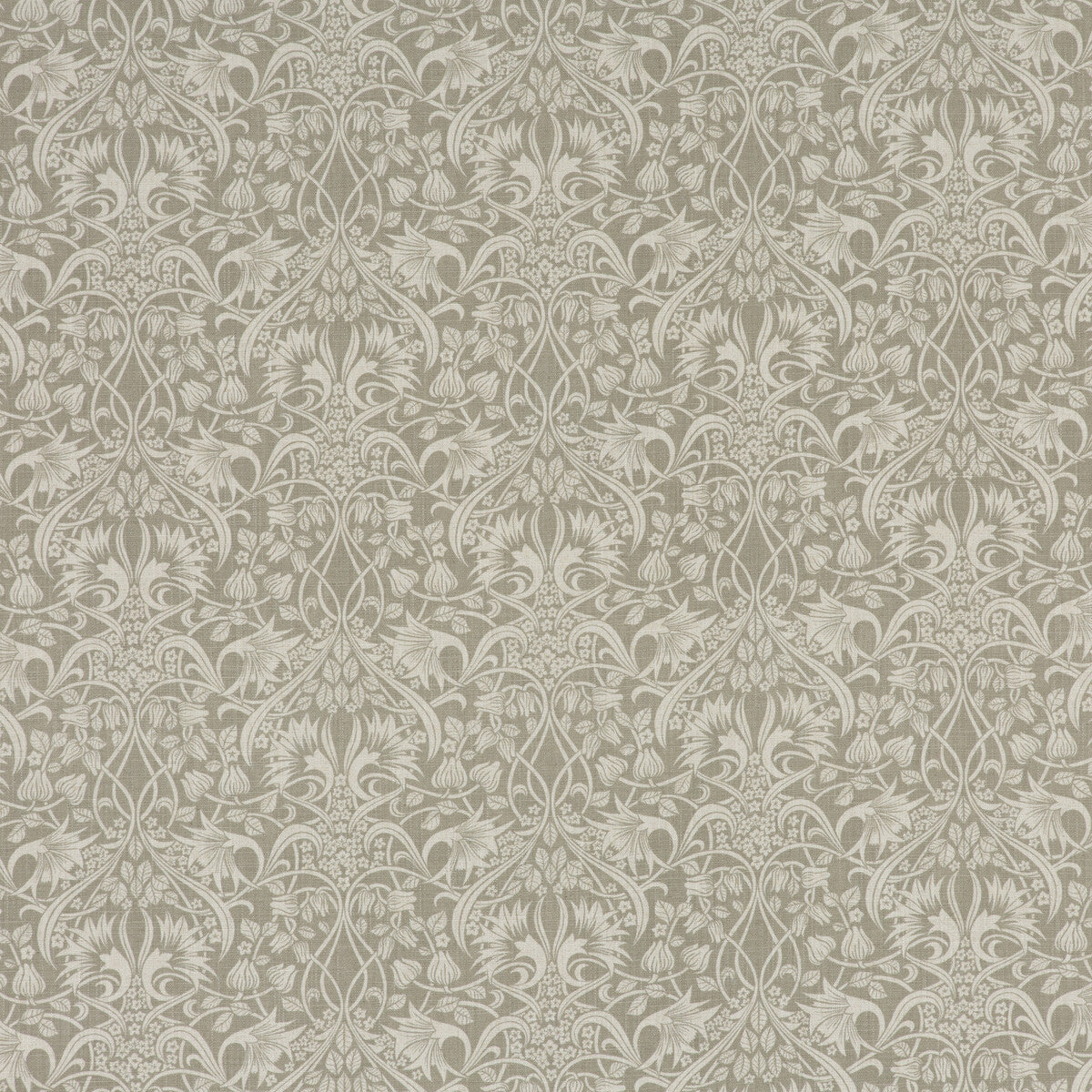 G P & J BAKER BP10620.5.0 FRITILLERIE WARM GREY Fabric - Eade's Wallpaper