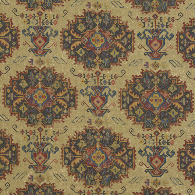G P & J BAKER BP10718.1.0 SAMARKAND SPICE Fabric - Eade's Wallpaper