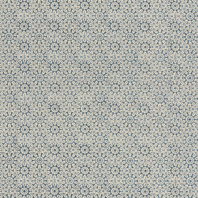 G P & J BAKER BP10792.2.0 VERYAN INDIGO Fabric - Eade's Wallpaper