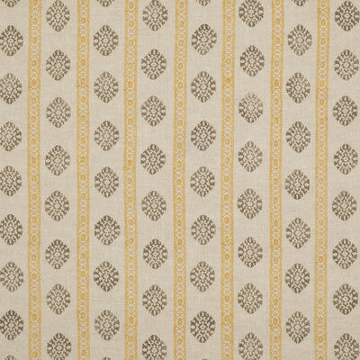 G P & J BAKER BP10821.3.0 ALMA OCHRE/MOLE Fabric - Eade's Wallpaper