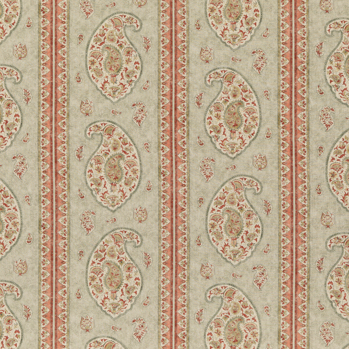 G P & J BAKER BP10831.5.0 COROMANDEL GREEN Fabric - Eade's Wallpaper