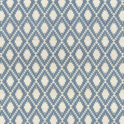 G P & J BAKER BP10908.1.0 BAGATELLE BLUE Fabric - Eade's Wallpaper