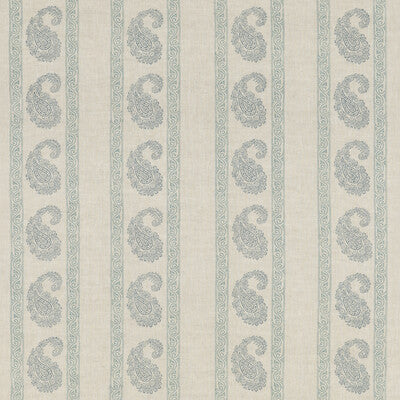 G P & J BAKER BP10919.1.0 VINTAGE PAISLEY BLUE Fabric - Eade's Wallpaper
