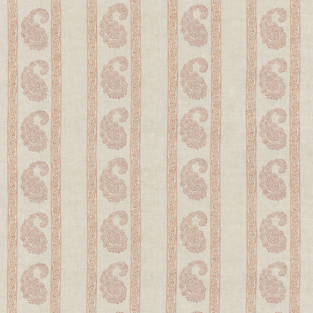 G P & J BAKER BP10919.2.0 VINTAGE PAISLEY RED Fabric - Eade's Wallpaper