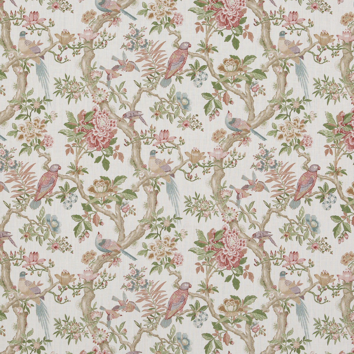 G P & J BAKER BP10948.3.0 ELTHAM ANTIQUE Fabric - Eade's Wallpaper