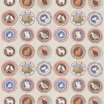 G P & J BAKER BP11047.1.0 ROBINA'S DINNER PARTY JEWEL Fabric - Eade's Wallpaper
