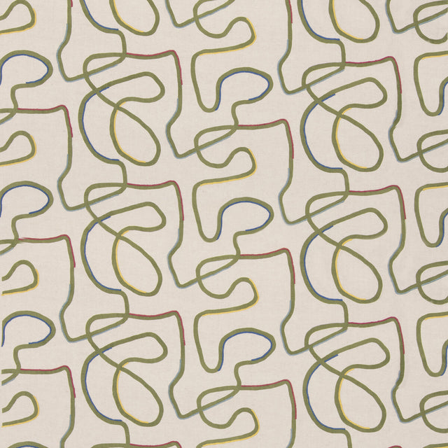 G P & J BAKER BP11054.2.0 RING ROAD SAGE Fabric - Eade's Wallpaper