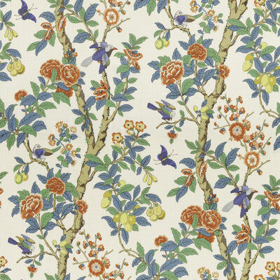 G P & J BAKER BP11072.3.0 ELDON JAZZ Fabric - Eade's Wallpaper