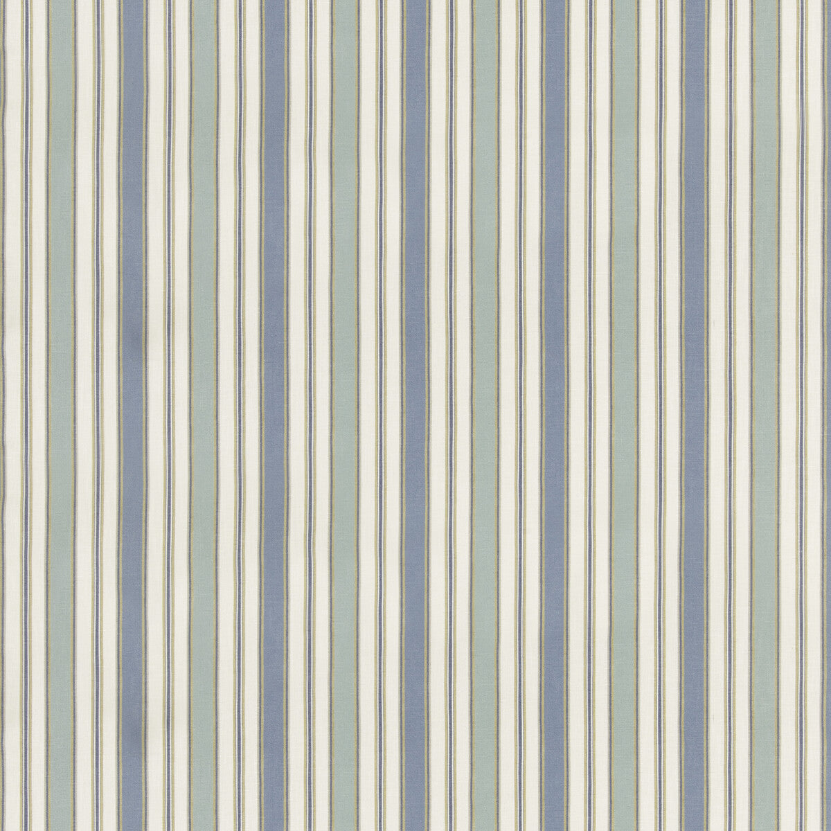 G P & J BAKER BP11076.2.0 MELBOURNE STRIPE BLUE Fabric - Eade's Wallpaper