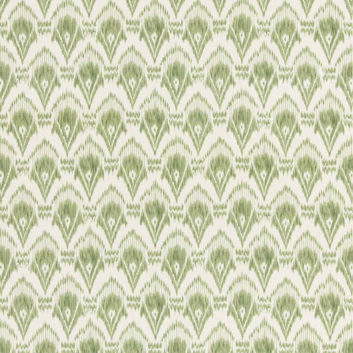 G P & J BAKER BP11078.1.0 ZARABAND GREEN Fabric - Eade's Wallpaper