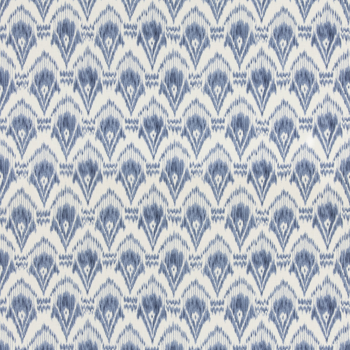 G P & J BAKER BP11078.2.0 ZARABAND BLUE Fabric - Eade's Wallpaper