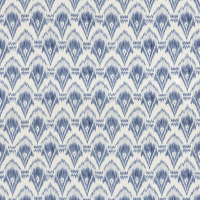 G P & J BAKER BP11078.2.0 ZARABAND BLUE Fabric - Eade's Wallpaper