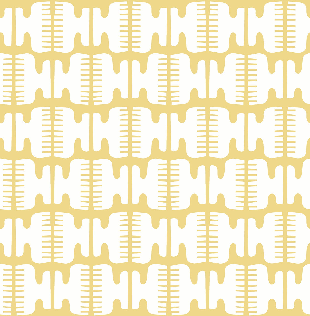 Black Pepper Paperie BPS4053 Yellow Shift Peel & Stick Wallpaper