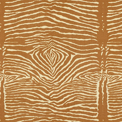 BRUNSCHWIG & FILS BR-79168.616.0 LE ZEBRE CARAMEL Fabric - Eade's Wallpaper