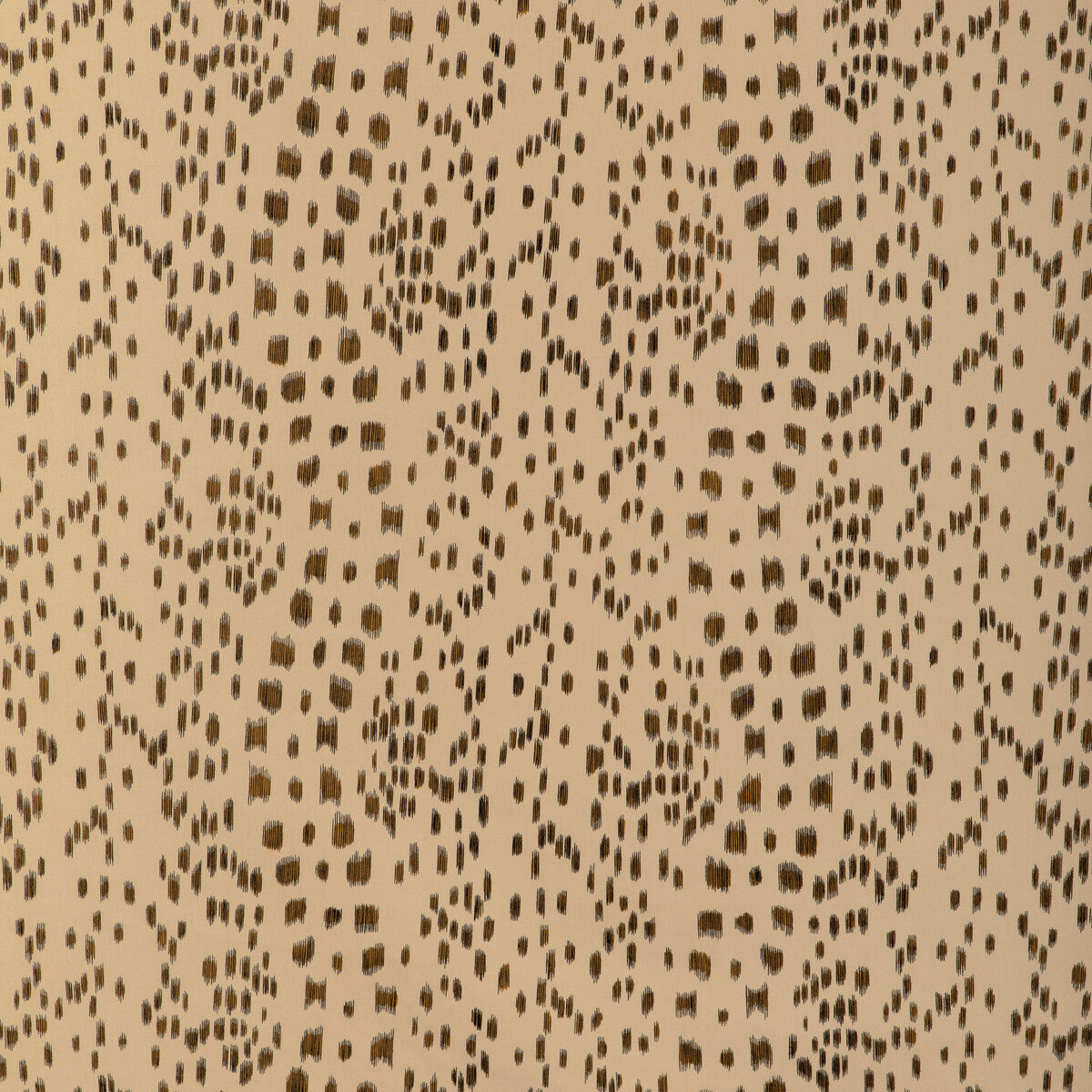 BRUNSCHWIG & FILS BR-79585.874.0 LES TOUCHES COTTON PRINT BROWN Fabric - Eade's Wallpaper