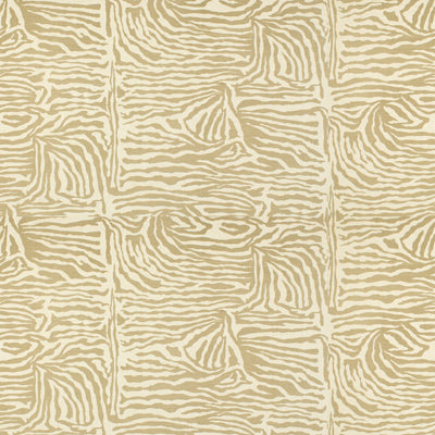 BRUNSCHWIG & FILS BR-79770.074.0 ASHANTI LINEN AND COTTON PRINT TAN Fabric - Eade's Wallpaper
