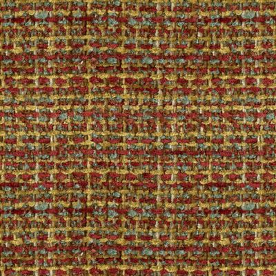 BRUNSCHWIG & FILS BR-800041.M13.0 BOUCLE TEXTURE RED/GOLD Fabric - Eade's Wallpaper