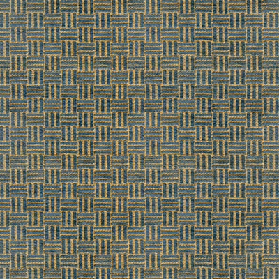 BRUNSCHWIG & FILS BR-800043.282.0 REED TEXTURE INDIGO Fabric - Eade's Wallpaper
