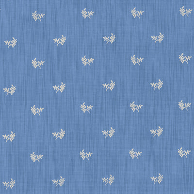 BRUNSCHWIG & FILS BR-800054.221.0 BAYBERRY STRIE CANTON BLUE Fabric - Eade's Wallpaper