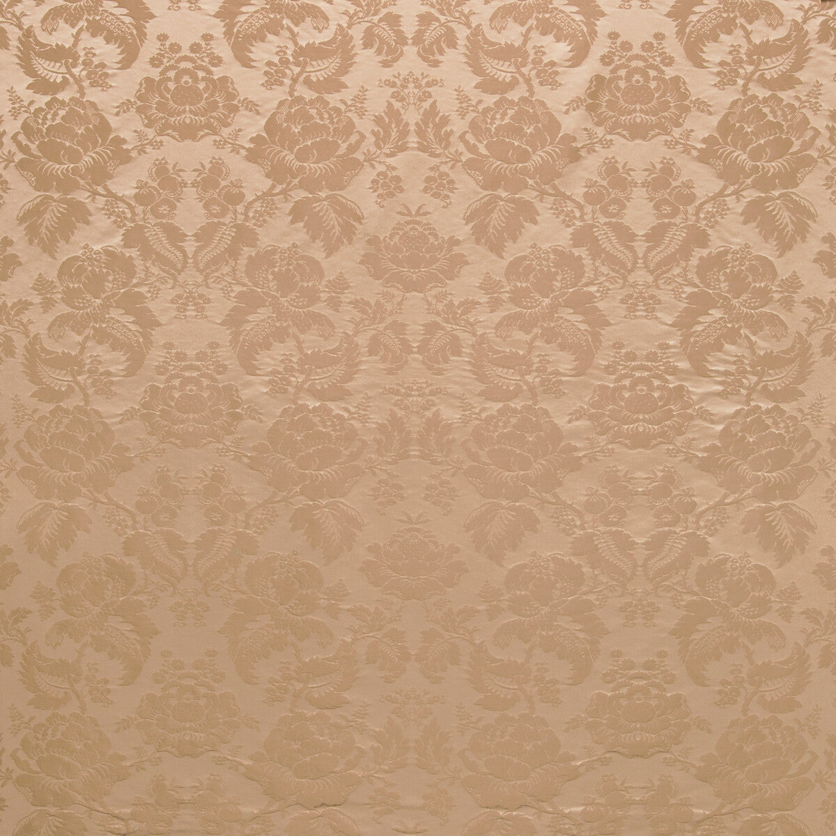 BRUNSCHWIG & FILS BR-81035.606.0 MOULINS DAMASK CHESTNUT Fabric - Eade's Wallpaper