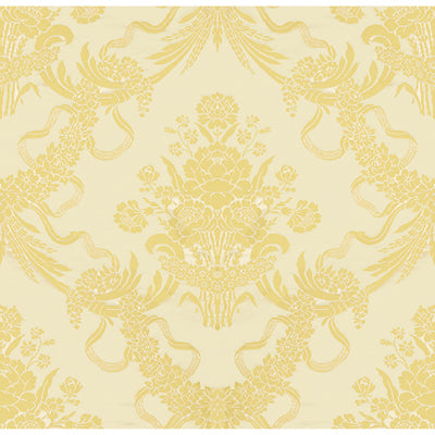 BRUNSCHWIG & FILS BR-81036.A.0 CHARLIEU LAMPAS IVOIRE Fabric - Eade's Wallpaper
