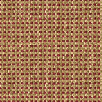 BRUNSCHWIG & FILS BR-81787.178.0 SHARPEI CHENILLE GEOMETRIC GARNET Fabric - Eade's Wallpaper
