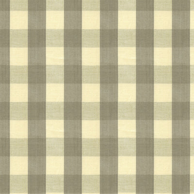 BRUNSCHWIG & FILS BR-89149.11.0 CARSTEN CHECK SMOKE Fabric - Eade's Wallpaper