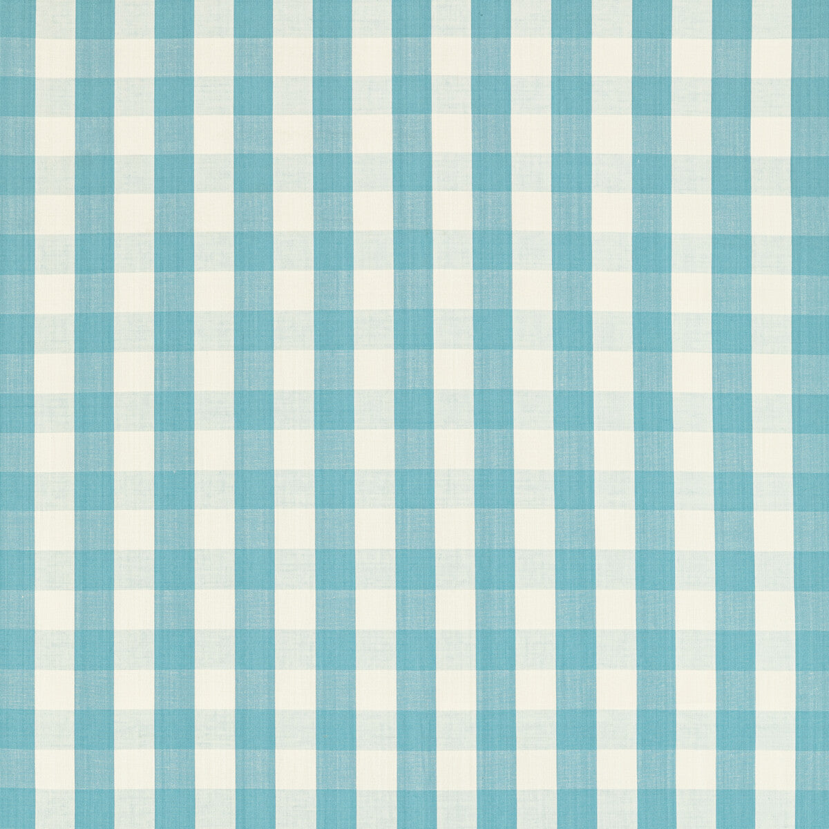 BRUNSCHWIG & FILS BR-89149.13.0 CARSTEN CHECK POOL Fabric - Eade's Wallpaper