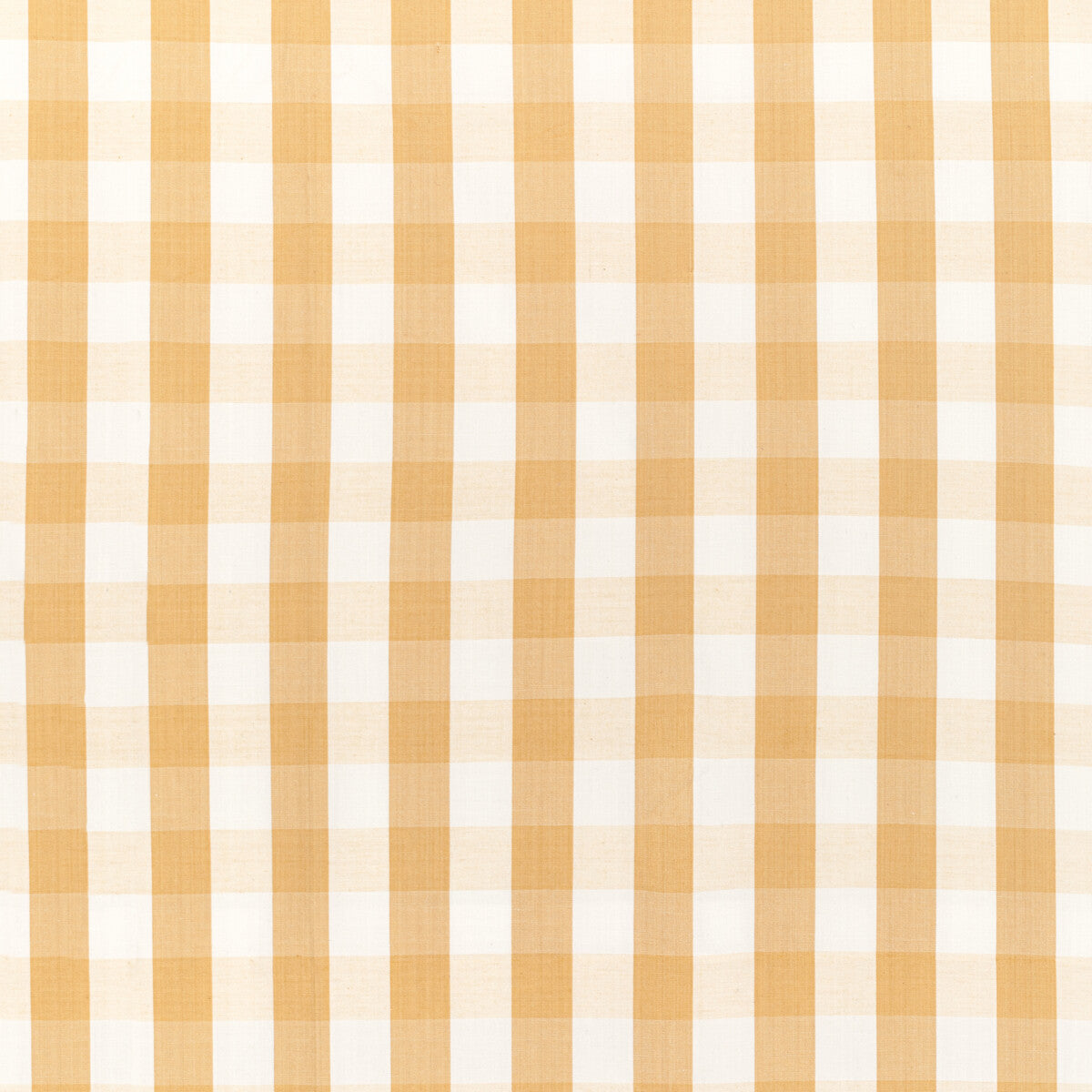 BRUNSCHWIG & FILS BR-89149.40.0 CARSTEN CHECK GOLD Fabric - Eade's Wallpaper