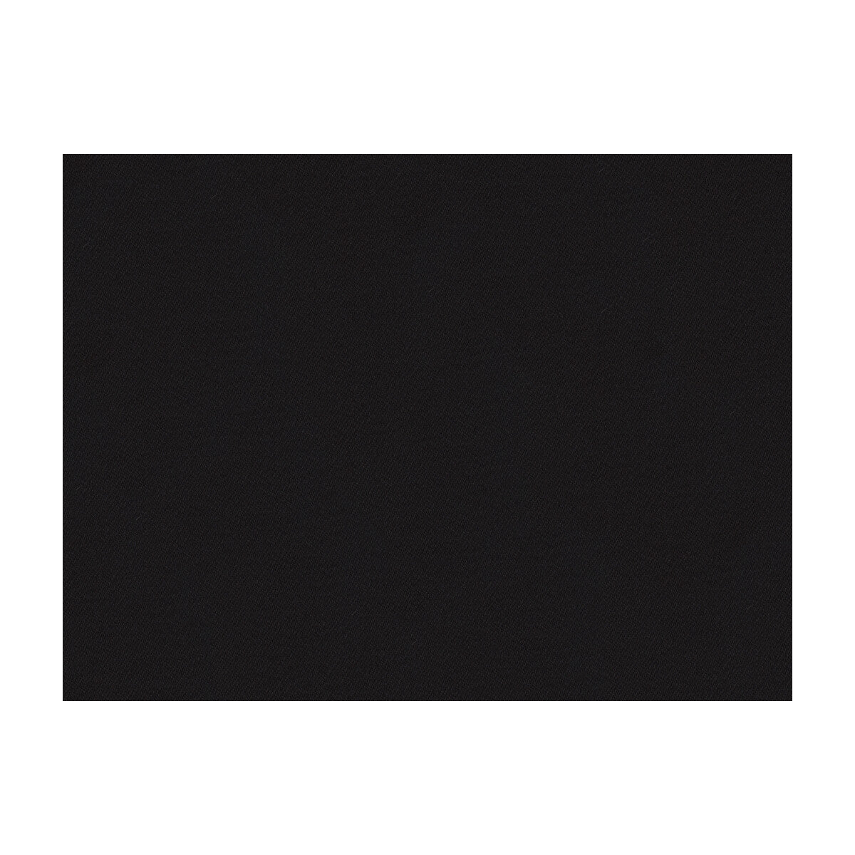 BRUNSCHWIG & FILS BR-89768.970.0 FYVIE WOOL SATIN BLACK Fabric - Eade's Wallpaper