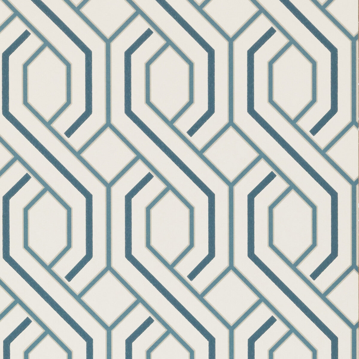 G P & J BAKER BW45081.2.0 PARTERRE INDIGO Wallpaper - Eade's Wallpaper