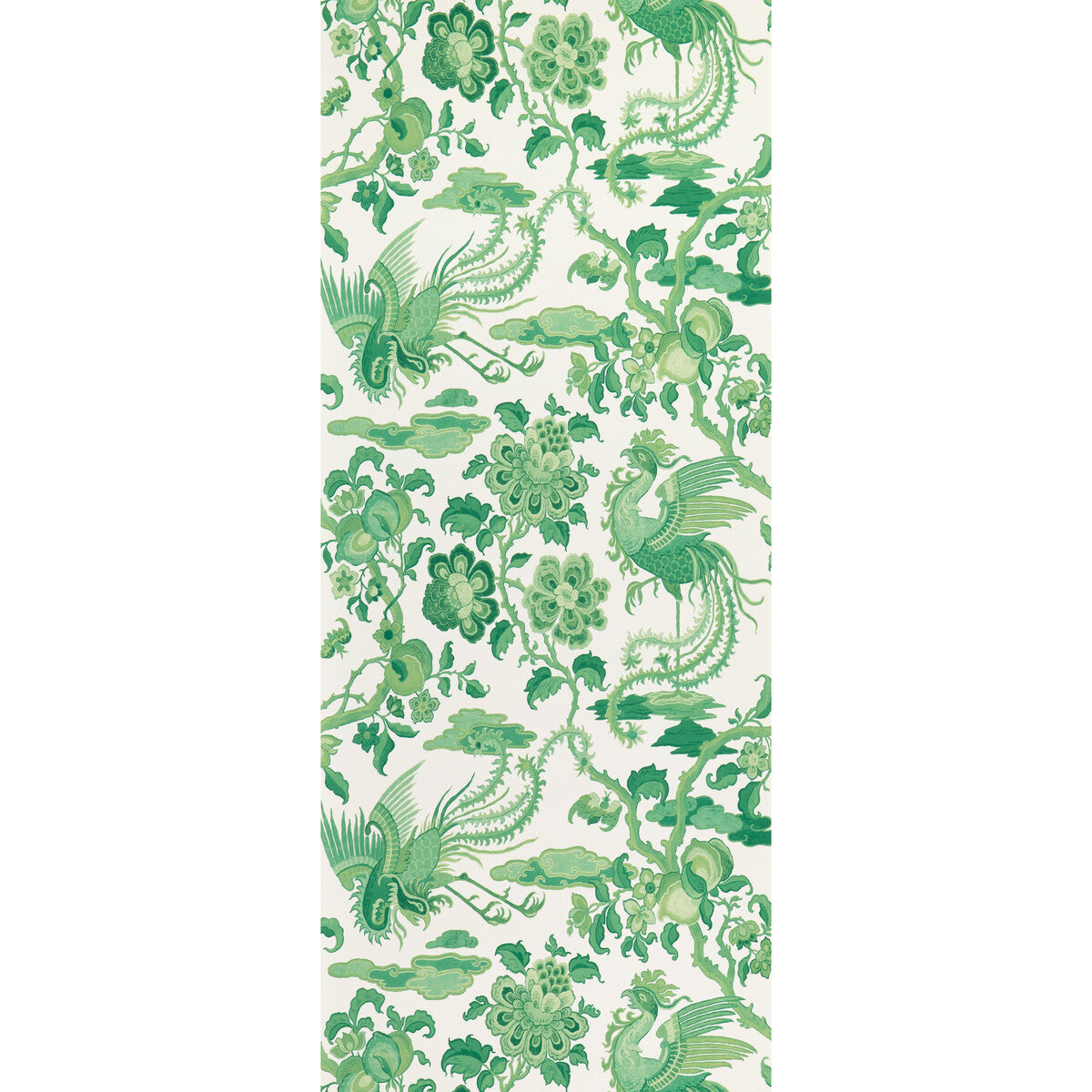 G P & J BAKER BW45087.3.0 CHIFU EMERALD Wallpaper - Eade's Wallpaper