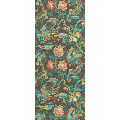 G P & J BAKER BW45087.5.0 CHIFU CHARCOAL/MULTI Wallpaper - Eade's Wallpaper