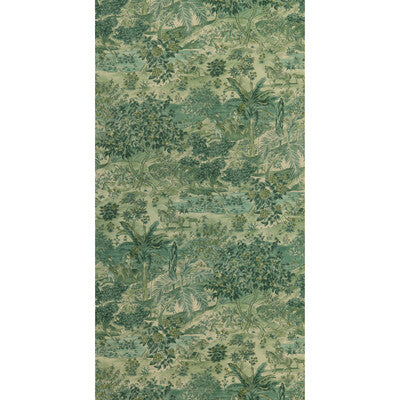 G P & J BAKER BW45088.3.0 RAMAYANA EMERALD Wallpaper - Eade's Wallpaper
