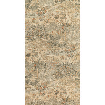 G P & J BAKER BW45088.4.0 RAMAYANA WOODSMOKE Wallpaper - Eade's Wallpaper