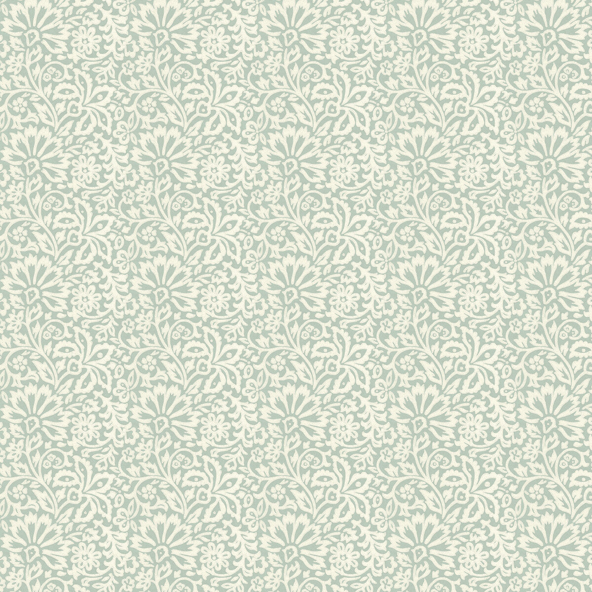 G P & J BAKER BW45097.4.0 FLORA AQUA Wallpaper - Eade's Wallpaper