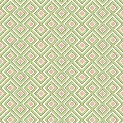 G P & J BAKER BW45098.2.0 LA FIORENTINA SMALL GREEN/BLUSH Wallpaper - Eade's Wallpaper