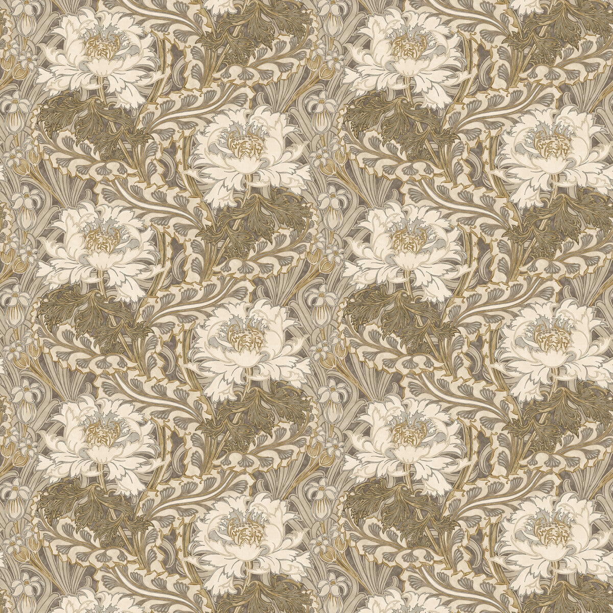G P & J BAKER BW45105.4.0 BRANTWOOD WOODSMOKE Wallpaper - Eade's Wallpaper
