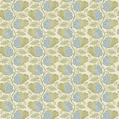 G P & J BAKER BW45114.1.0 CALCOT GREEN/BLUE Wallpaper - Eade's Wallpaper