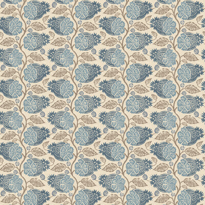 G P & J BAKER BW45114.3.0 CALCOT INDIGO Wallpaper - Eade's Wallpaper