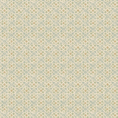 G P & J BAKER BW45115.2.0 GRANTLY AQUA Wallpaper - Eade's Wallpaper
