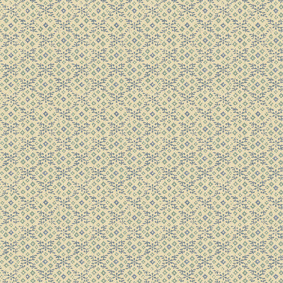 G P & J BAKER BW45115.5.0 GRANTLY BLUE Wallpaper - Eade's Wallpaper