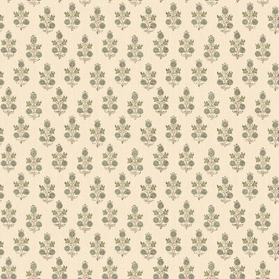 G P & J BAKER BW45117.2.0 POPPY SPRIG AQUA Wallpaper - Eade's Wallpaper