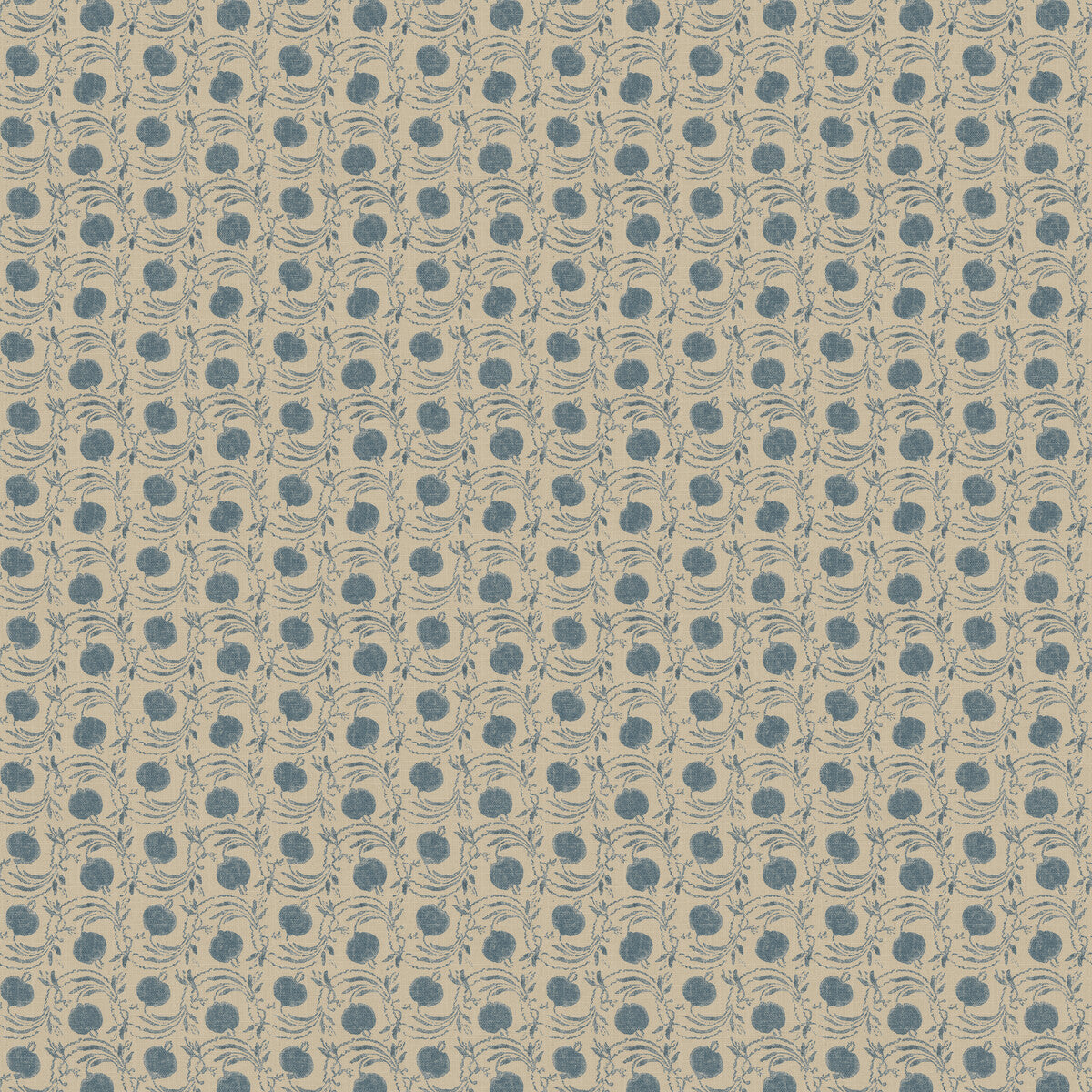 G P & J BAKER BW45120.5.0 SEED POD BLUE Wallpaper - Eade's Wallpaper