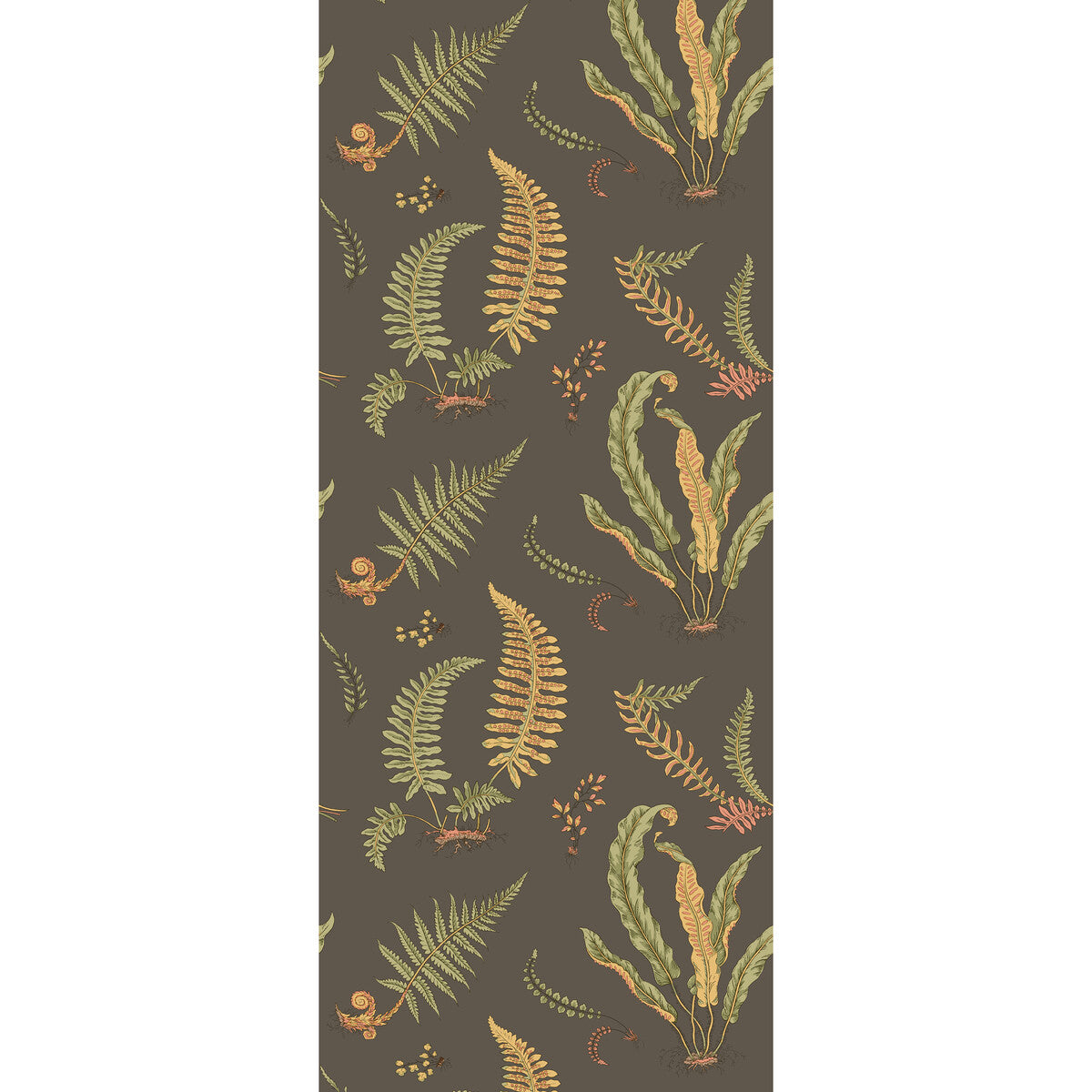 G P & J BAKER BW45122.5.0 FERNS CHARCOAL Wallpaper - Eade's Wallpaper