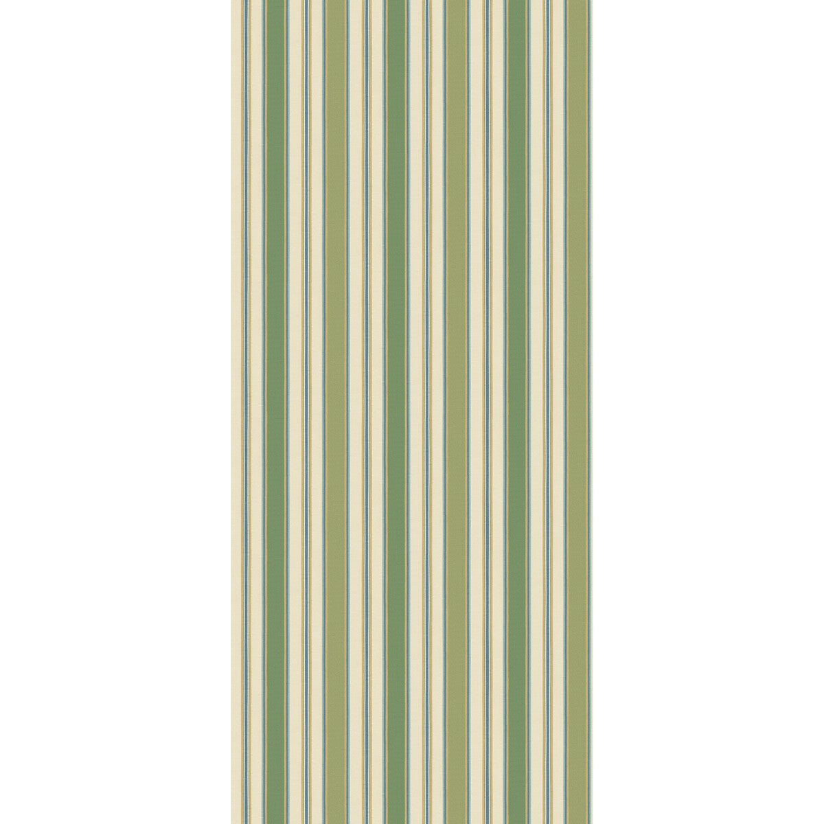 G P & J BAKER BW45131.1.0 MELBOURNE STRIPE GREEN/BLUE Wallpaper - Eade's Wallpaper