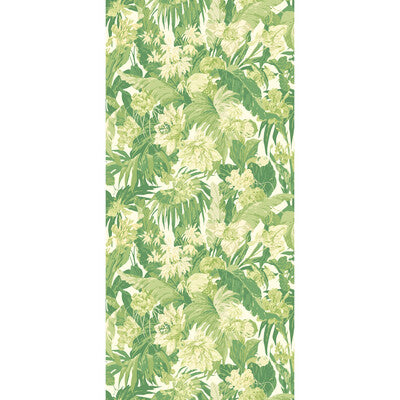 G P & J BAKER BW45132.1.0 TROPICAL FLORAL GREEN Wallpaper - Eade's Wallpaper