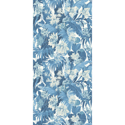 G P & J BAKER BW45132.2.0 TROPICAL FLORAL BLUE Wallpaper - Eade's Wallpaper